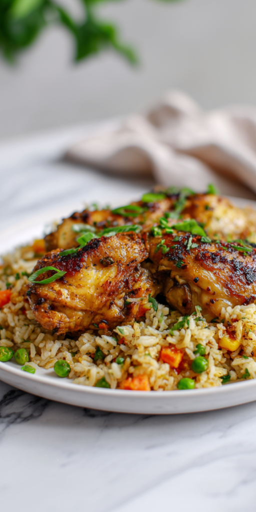 Easy Caribbean Chicken and Rice Recipe!