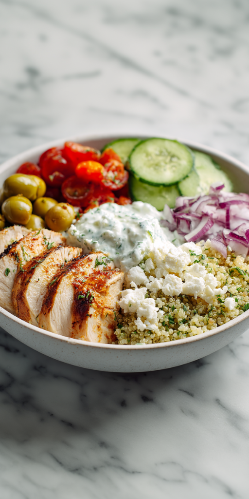 Fresh & Healthy Chicken Tzatziki Recipe!