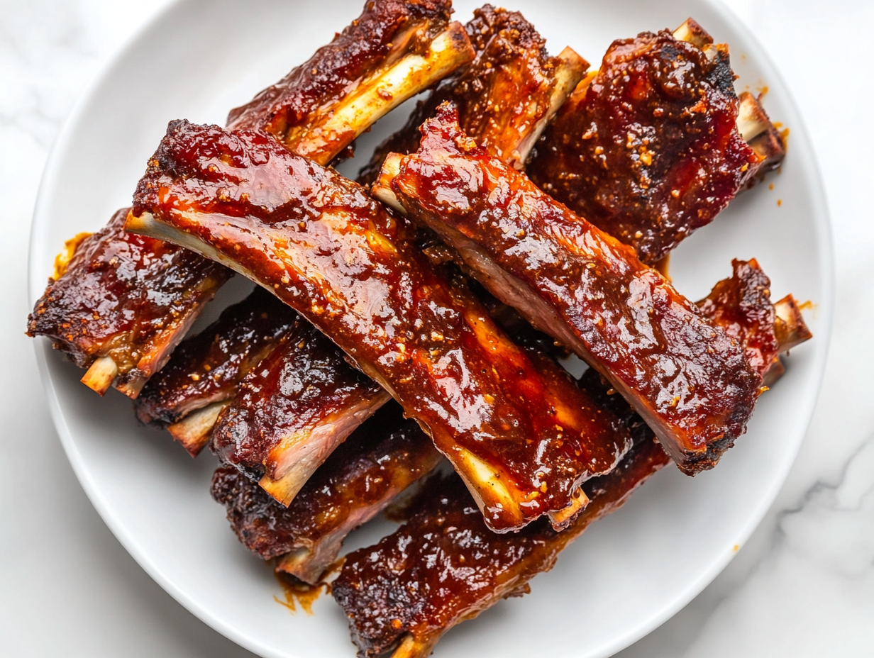 Delicious Slow Cooker Lamb Ribs Recipe!