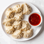 Delicious Steamed Chicken Momos at Home!