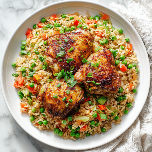 Easy Caribbean Chicken and Rice Recipe!