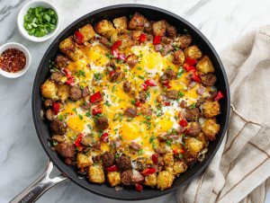 Best Loaded Breakfast Hash Recipe!