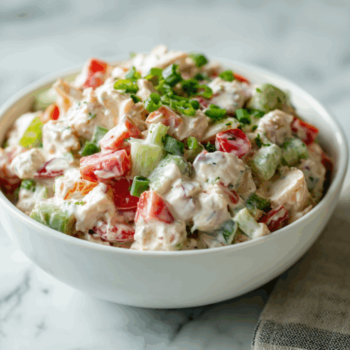 Light & Easy Turkey Salad Recipe!