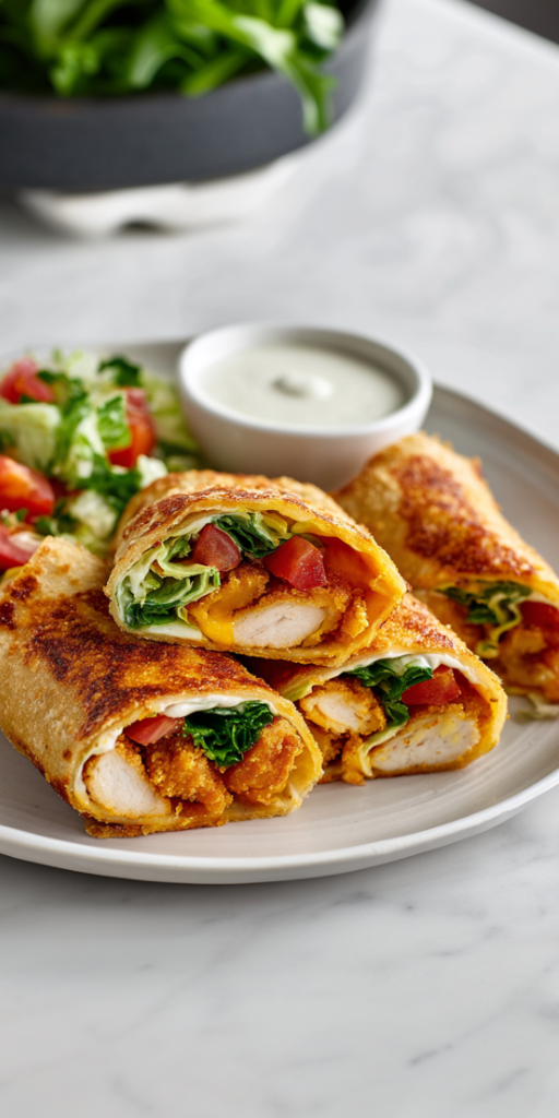 Firecracker Chicken Wraps in 25 Minutes!