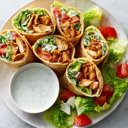 Firecracker Chicken Wraps in 25 Minutes!