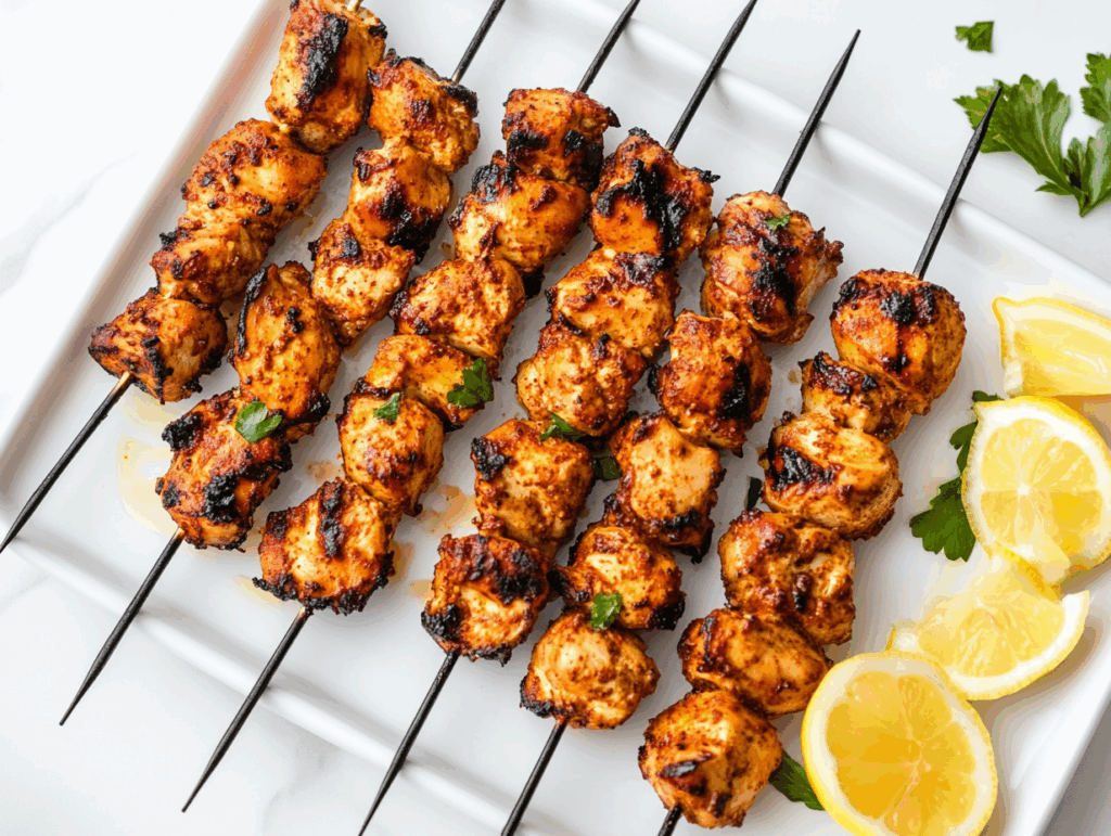 Perfect Grilled Chicken Kabobs Recipe!
