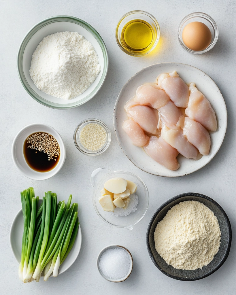 Hawaii Mochiko Chicken Recipe ingredients