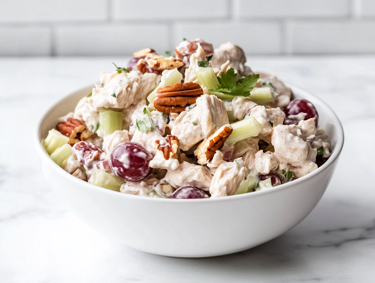 Fresh And Healthy Smoked Chicken Salad Recipe!
