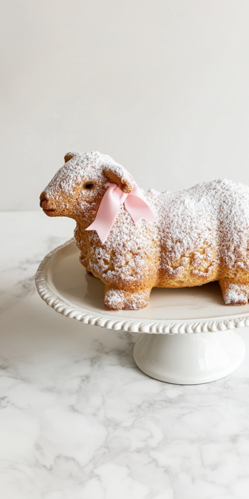 Easy Lamb Cake Mold Recipe!