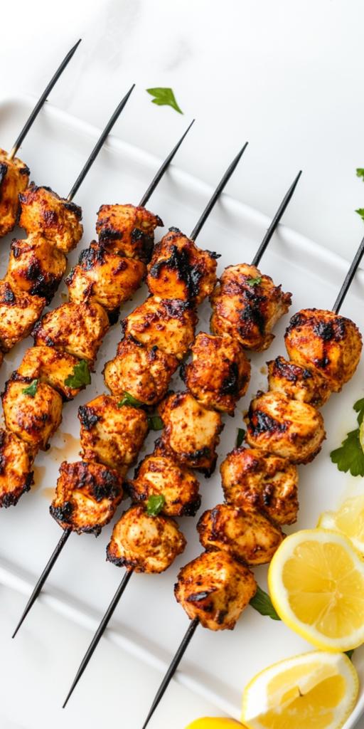 Perfect Grilled Chicken Kabobs Recipe!
