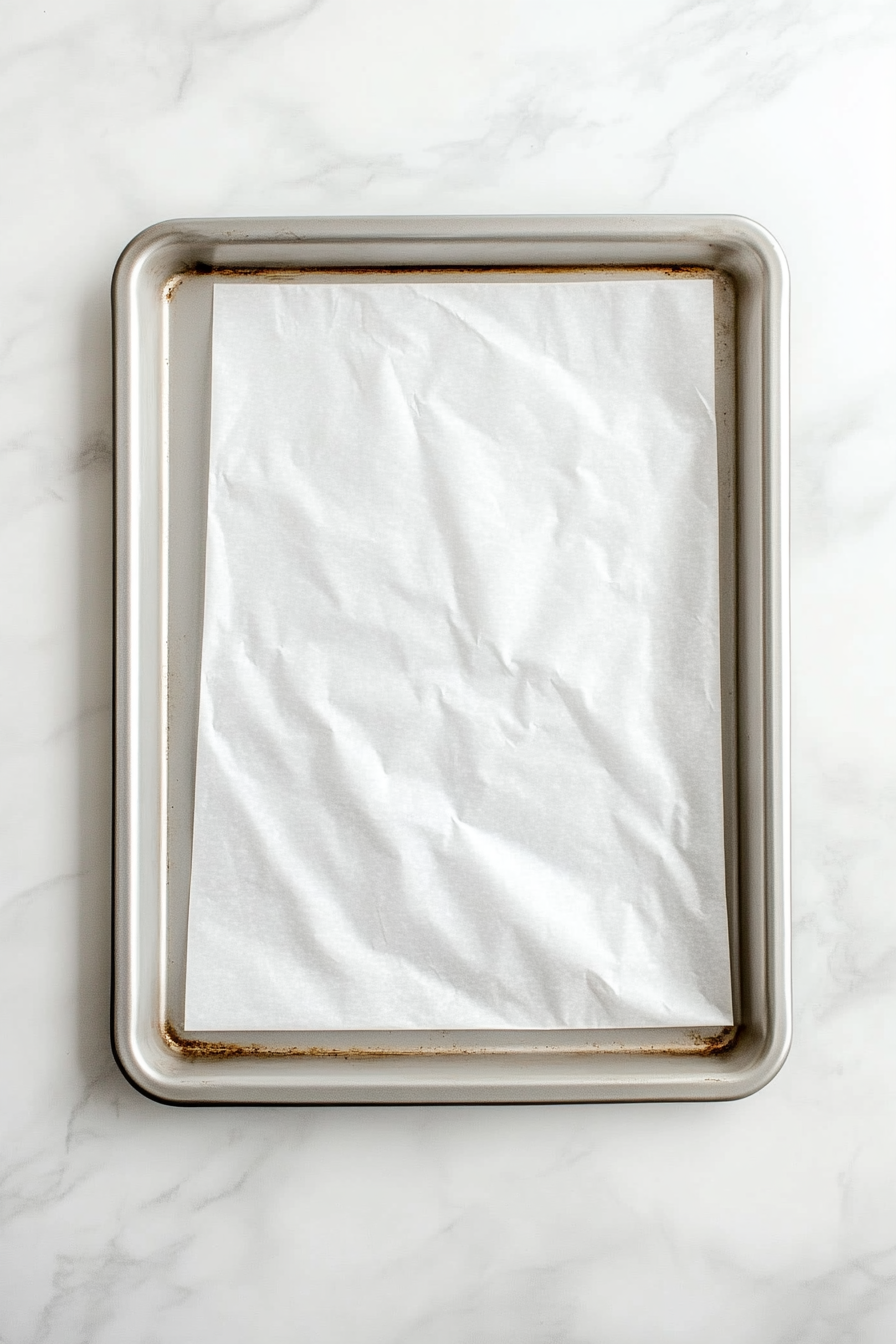 Preheat your oven to 400°F (200°C) and line a baking sheet with parchment paper.