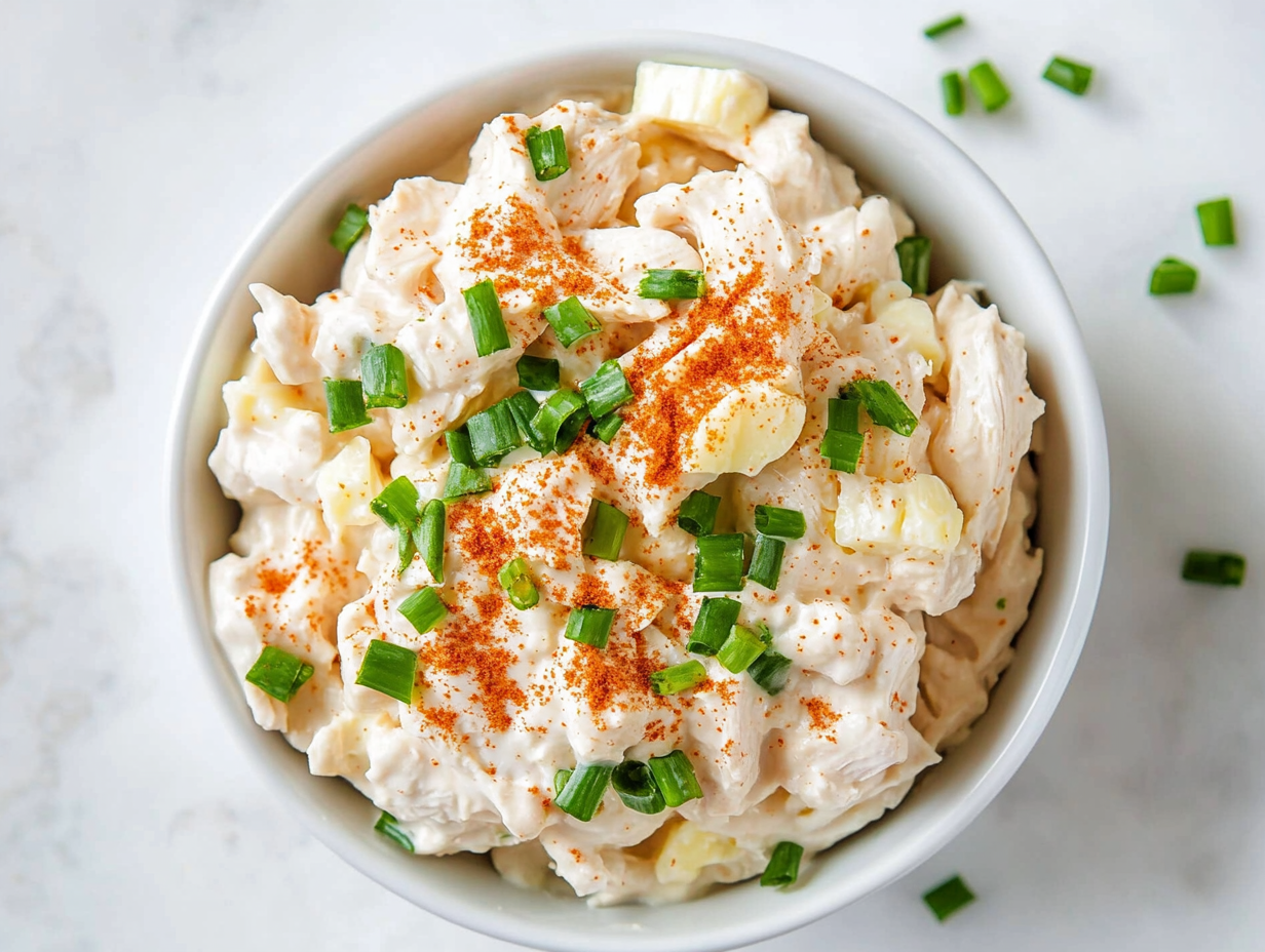20-Min Healthy Rotisserie Chicken Salad Recipe!