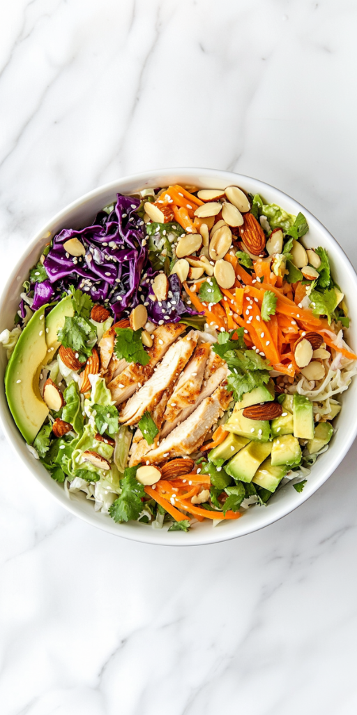 Authentic Sesame Chicken Salad Recipe in 20 Mins!