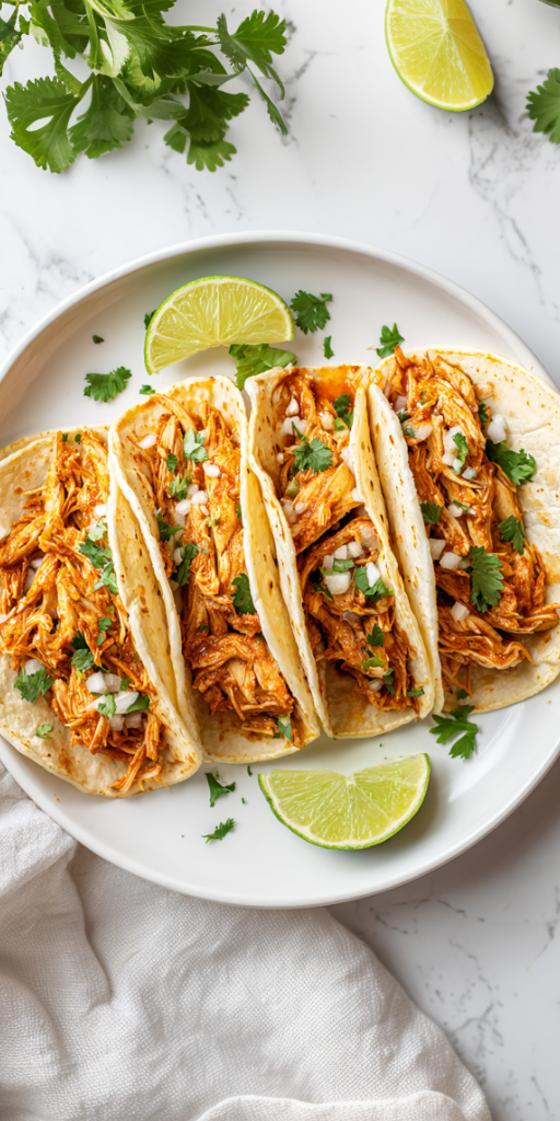 Quick & Tasty Shredded Chicken Tacos Recipe!