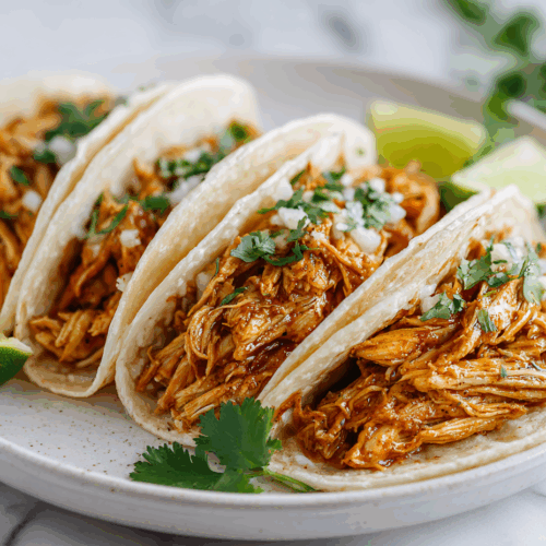 Quick & Tasty Shredded Chicken Tacos Recipe!