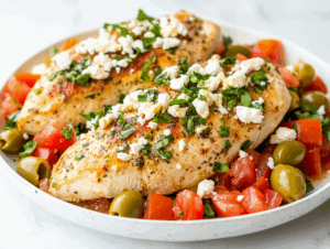 The Best Mediterranean Chicken Recipe in 30 Mins!