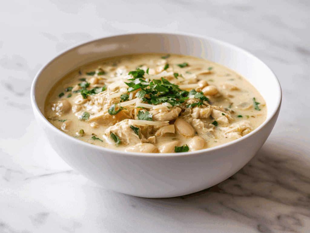 Creamy White Chicken Chili Recipe!