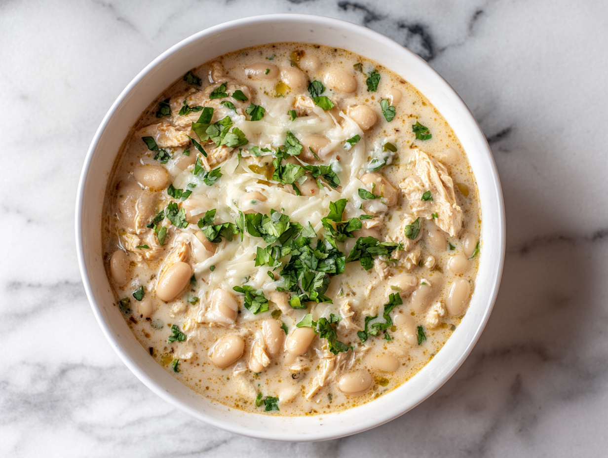 Creamy White Chicken Chili Recipe!