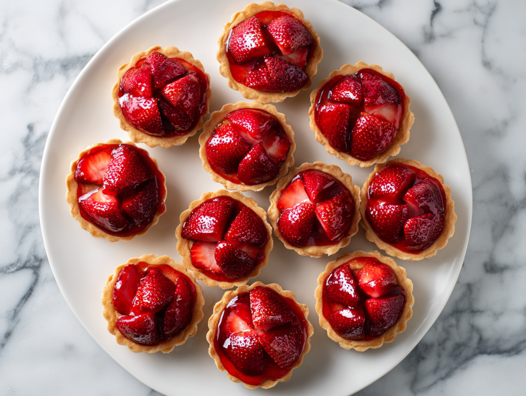 Delicious Glazed Strawberry Tart Recipe
