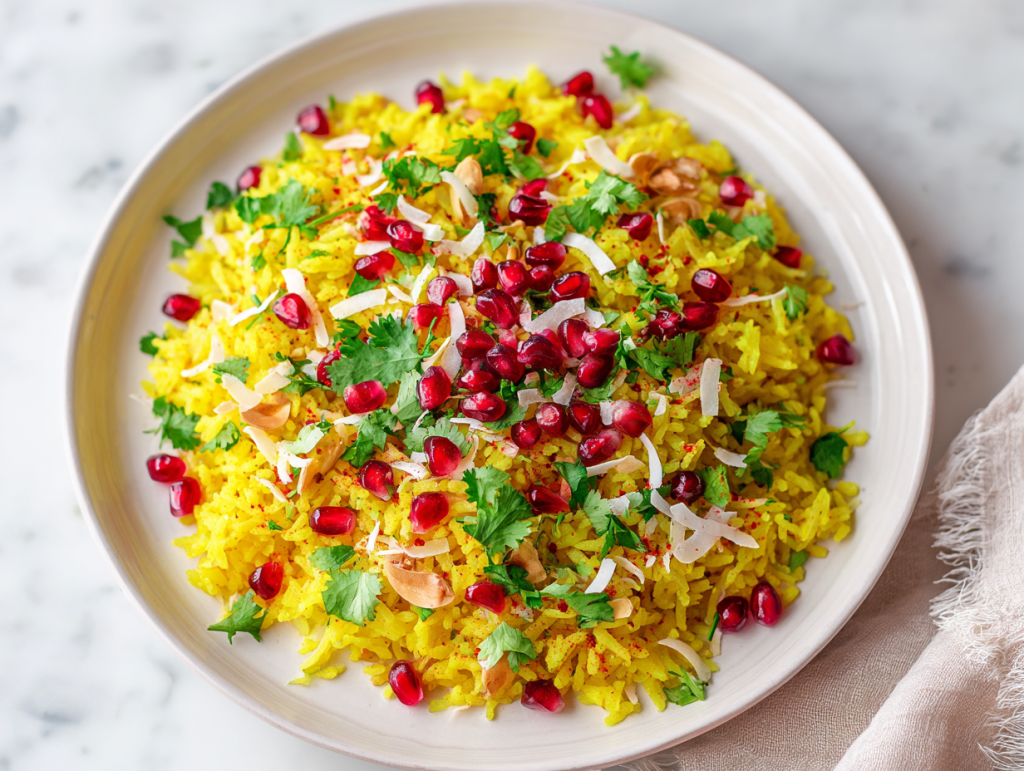 Easy Poha Recipe for Quick Breakfast!