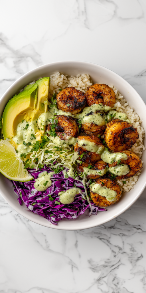 Perfect Blackened Shrimp Bowls Recipe!