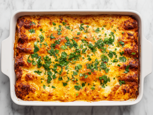 Easy Creamy Shrimp Enchiladas Recipe!