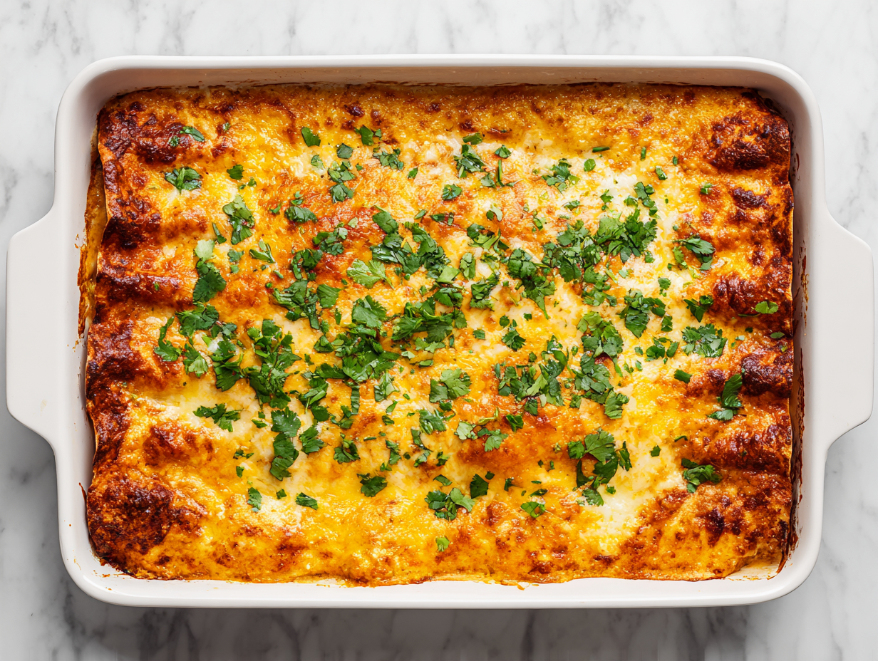 Easy Creamy Shrimp Enchiladas Recipe!
