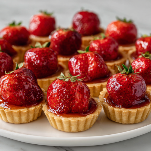 Delicious Glazed Strawberry Tart Recipe