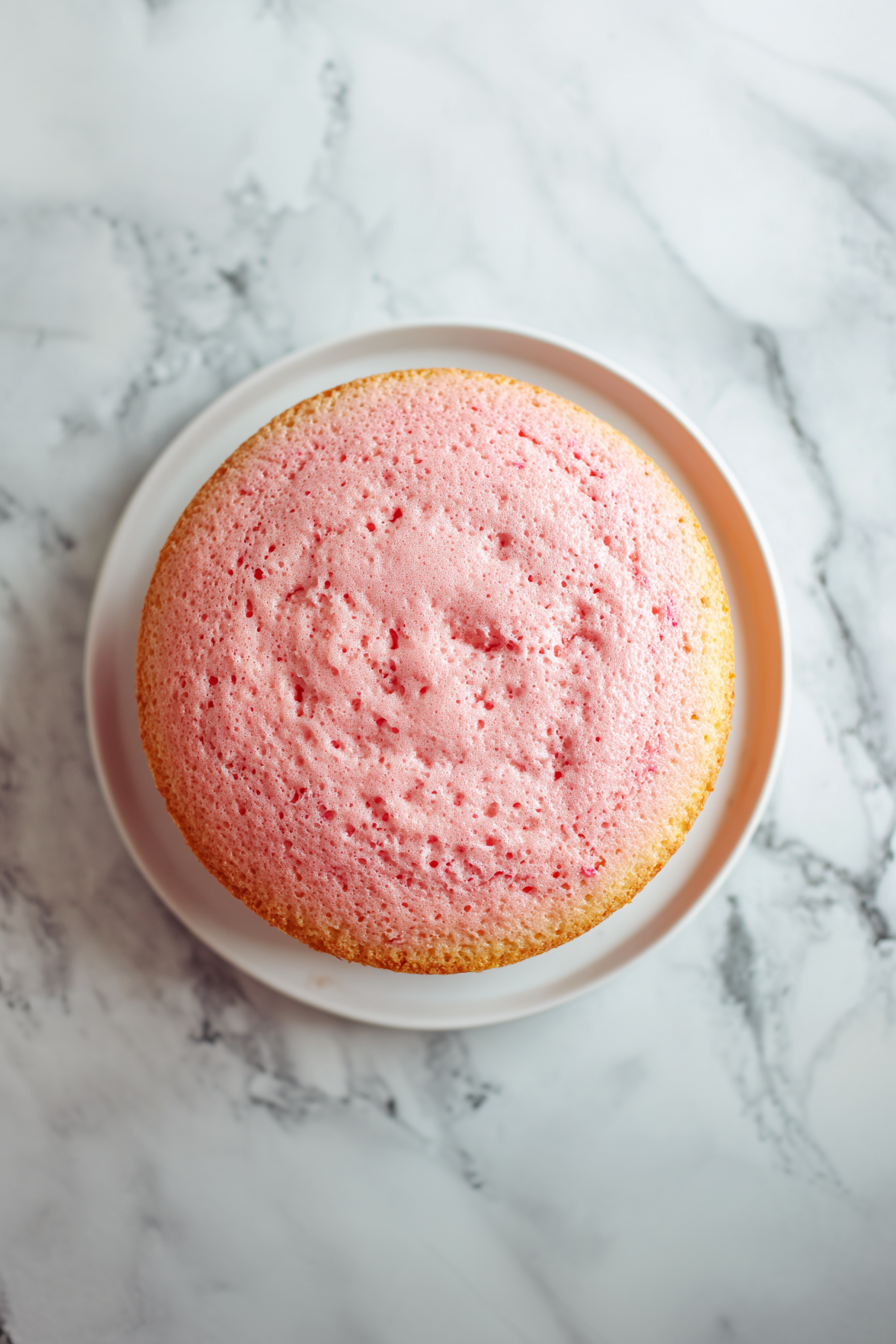 Bake for 30–35 minutes, or until a toothpick comes out clean. Cool before serving. Easy Strawberry Cake Recipe in 50-Minutes!