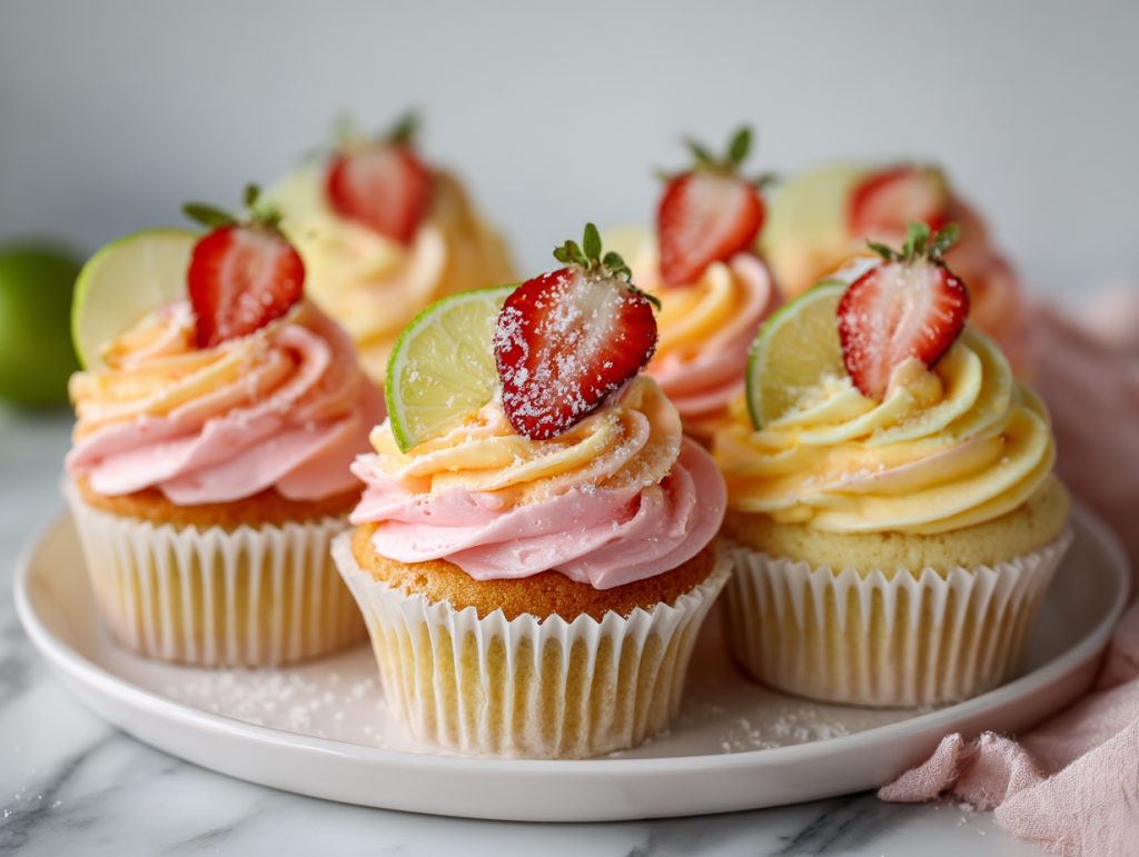 Best Strawberry Mango Margarita Cupcakes Recipe