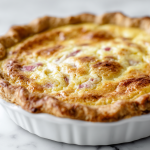 Easy Amish Rhubarb Custard Pie Recipe!