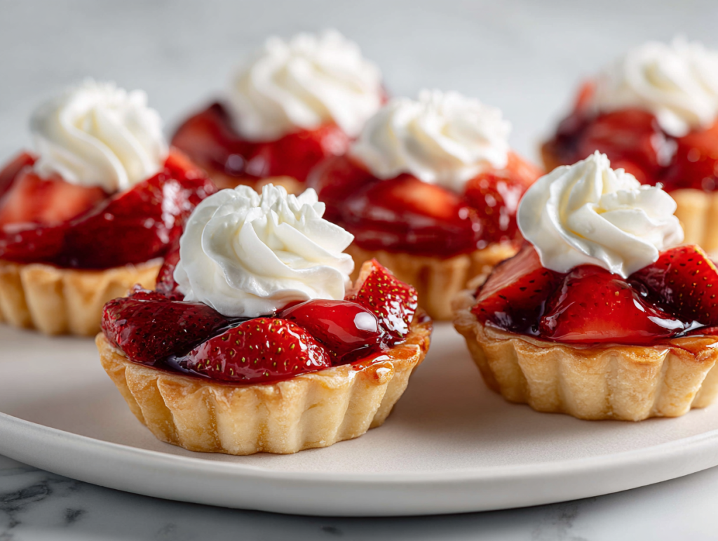 Authentic Mini Strawberry Tarts Recipe!