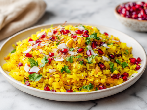 Easy Poha Recipe for Quick Breakfast!
