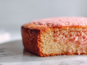 Easy Strawberry Cake Recipe in 50-Minutes!