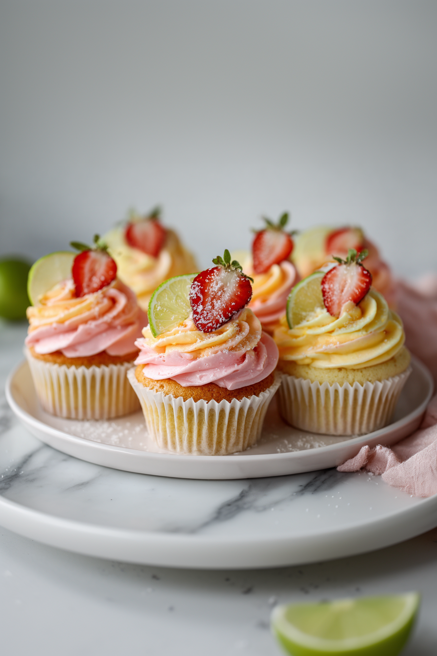 Best Strawberry Mango Margarita Cupcakes Recipe