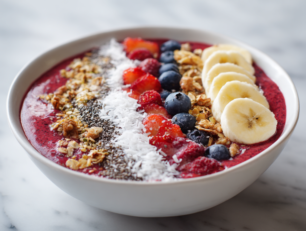 Healthy Smoothie Bowl Recipe in 5-Minutes!
