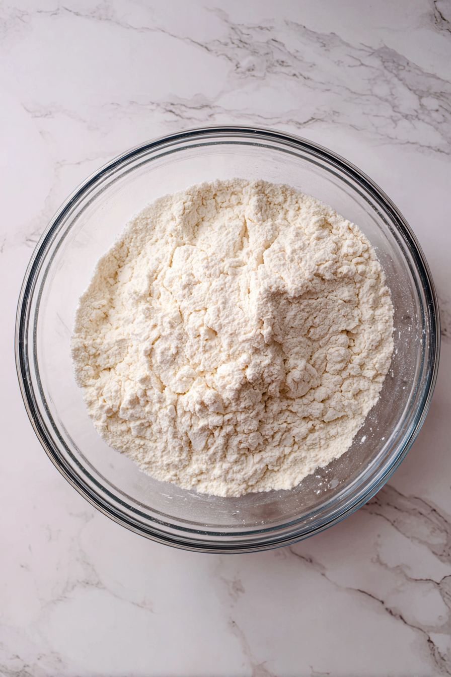 Mix flour, salt, baking soda, and oil; gradually add water to form a stiff dough. Rest it for 20 minutes.