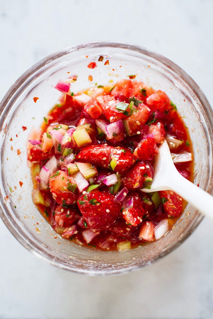 Mix everything gently until well combined.