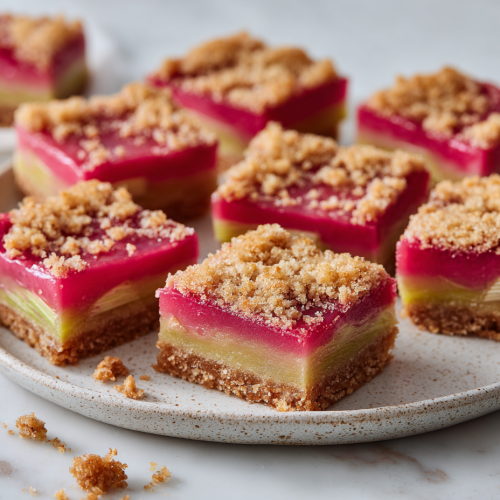 Perfect Rhubarb Dream Bars Recipe!