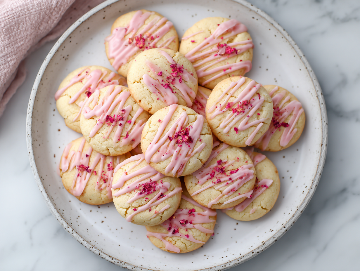 Perfect Strawberry Shortbread Cookies for Every Season!