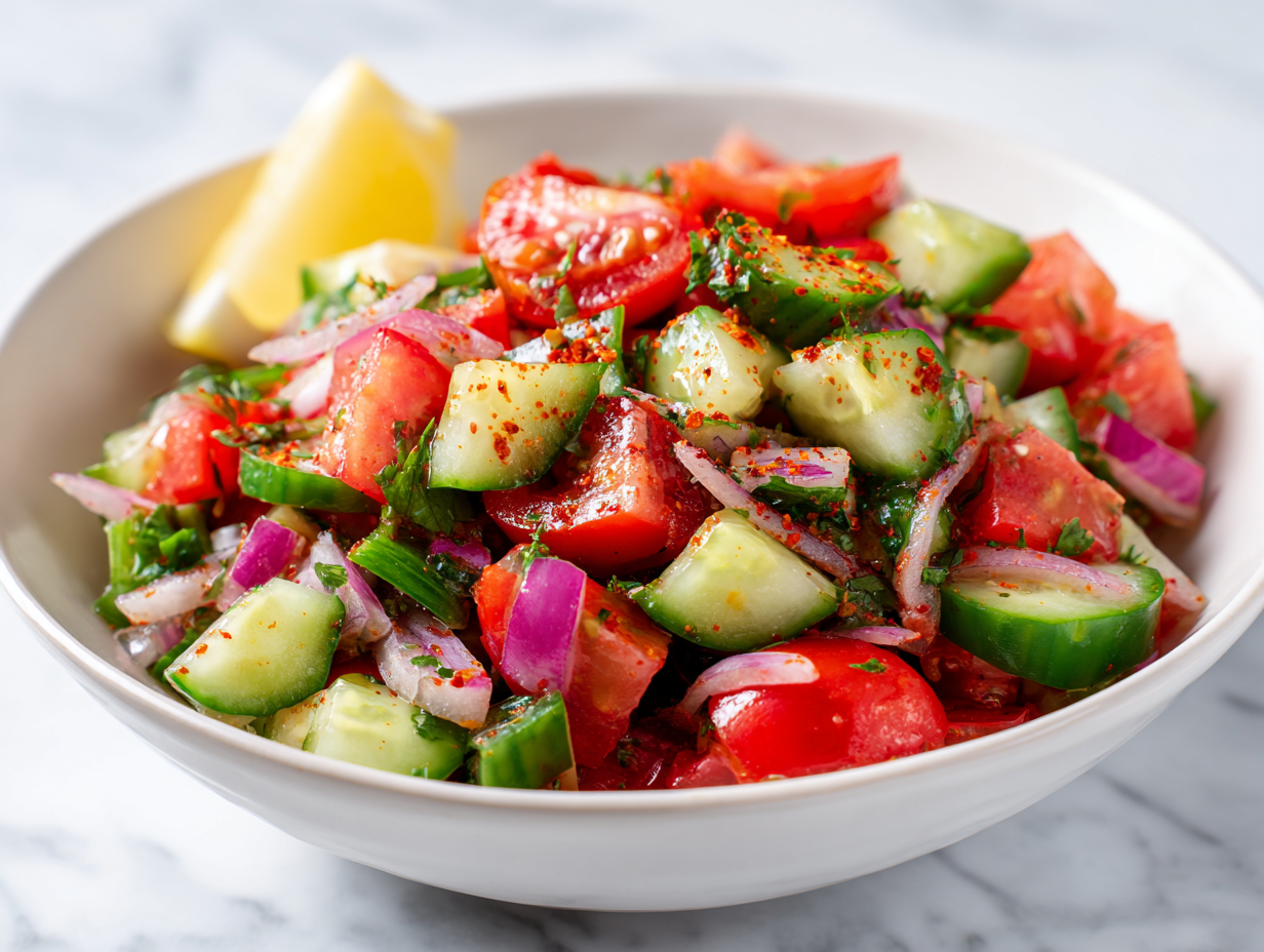 Authentic Indian Salad Kachumber in Just 10 Mins!