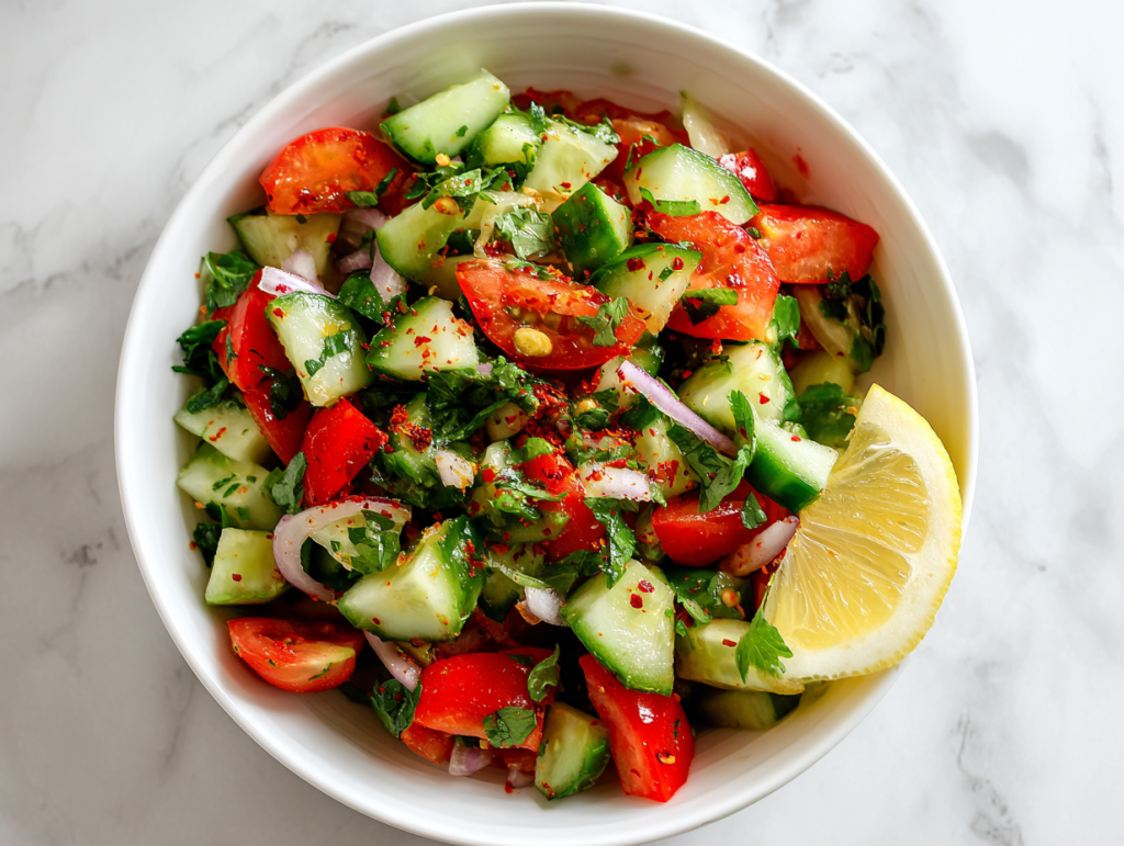 Authentic Indian Salad Kachumber in Just 10 Mins!