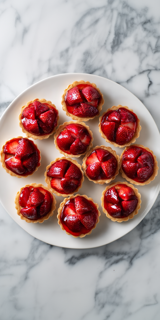Delicious Glazed Strawberry Tart Recipe