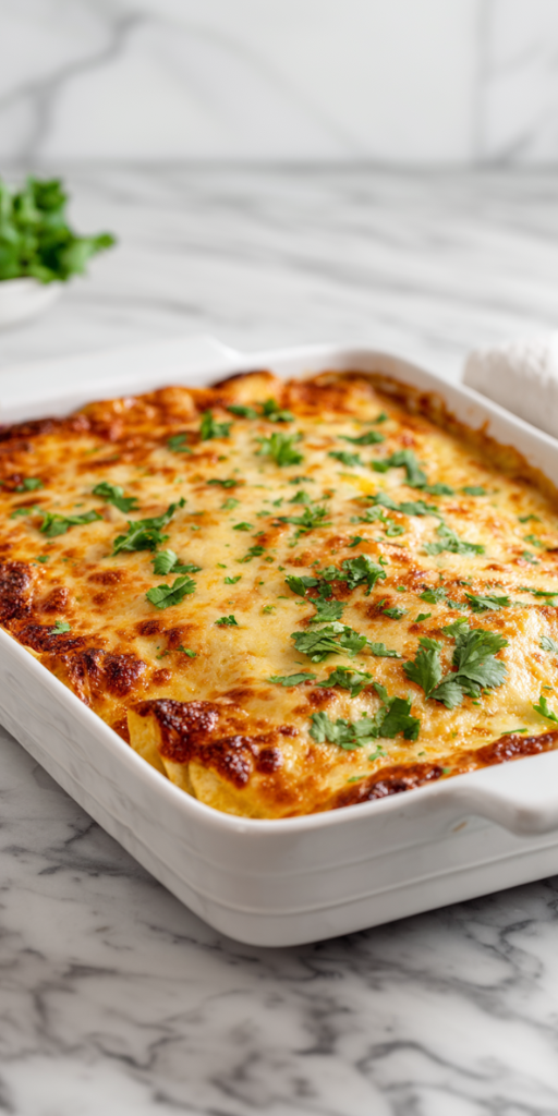 Easy Creamy Shrimp Enchiladas Recipe!