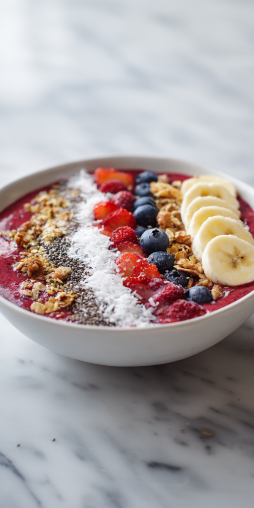 Healthy Smoothie Bowl Recipe in 5-Minutes!