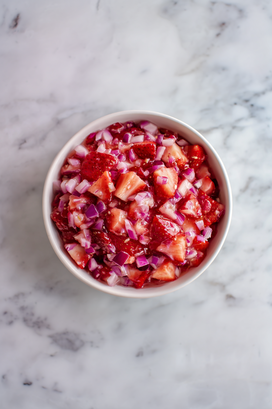 Let it sit for 5 minutes to let flavors meld, then serve fresh.