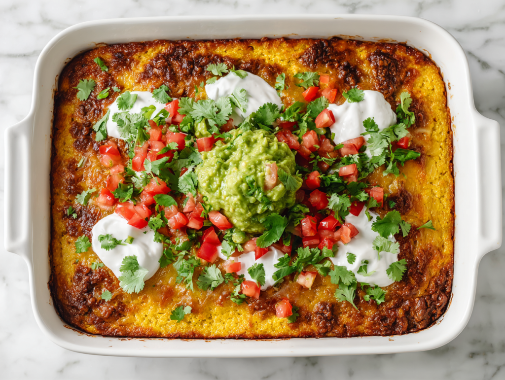 Easy & Cheesy Texas Tamale Pie at Home!