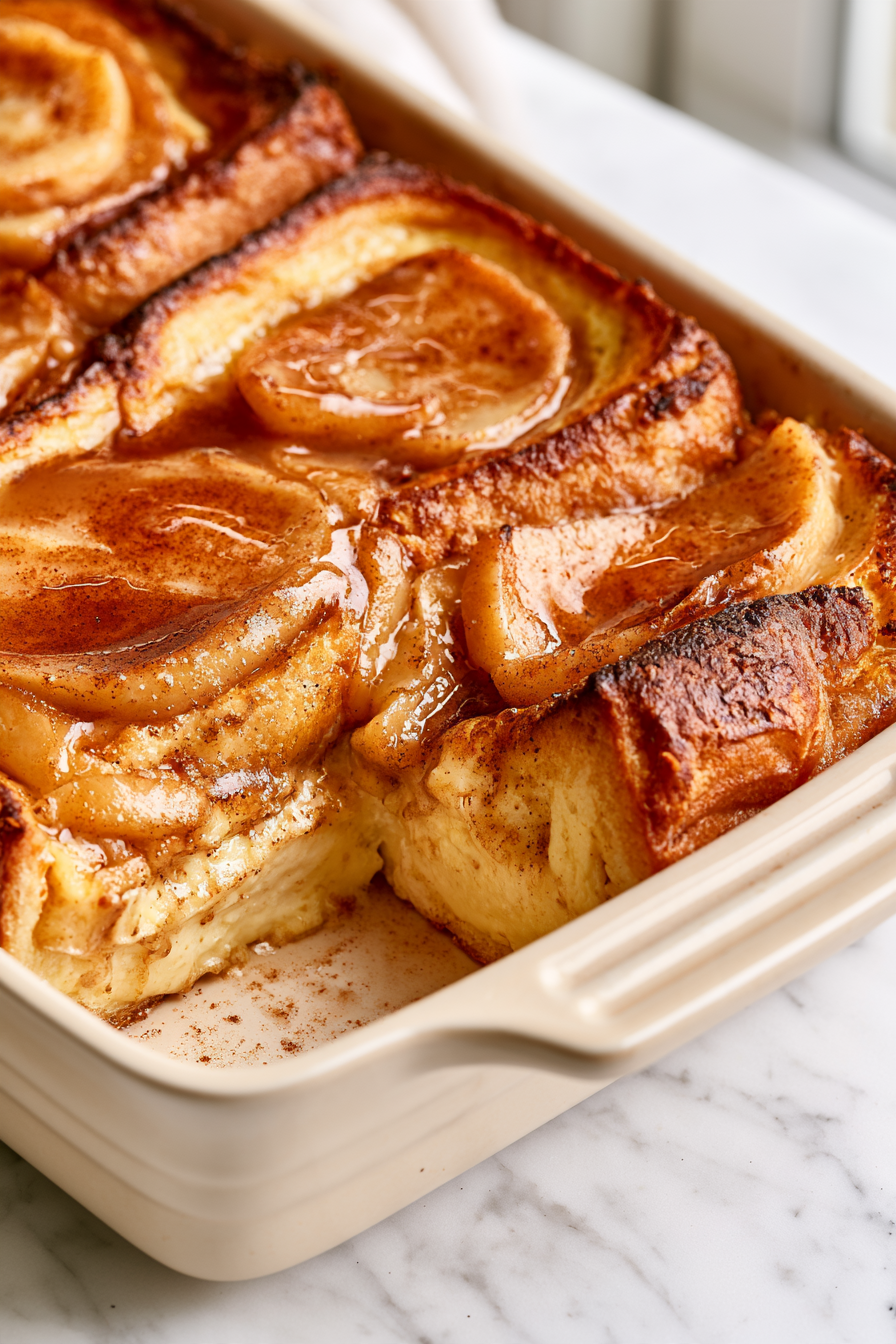 Apple Cinnamon French Toast Bake