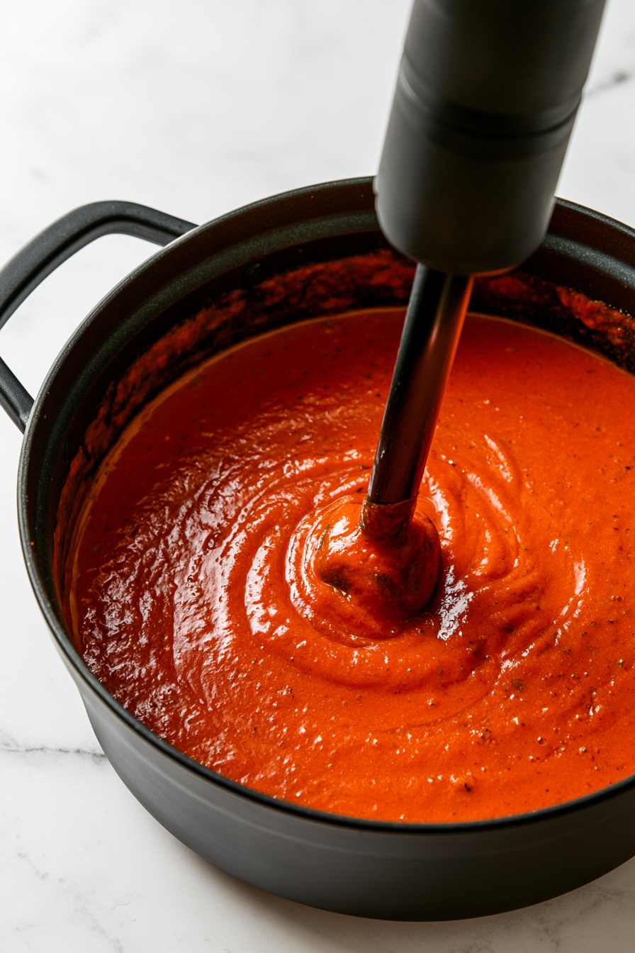 Autumn Roasted Cherry Tomato Basil Soup Recipe