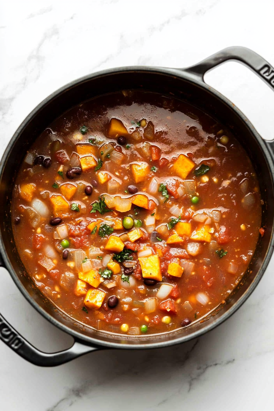 Autumn Sweet Potato Chili Recipe